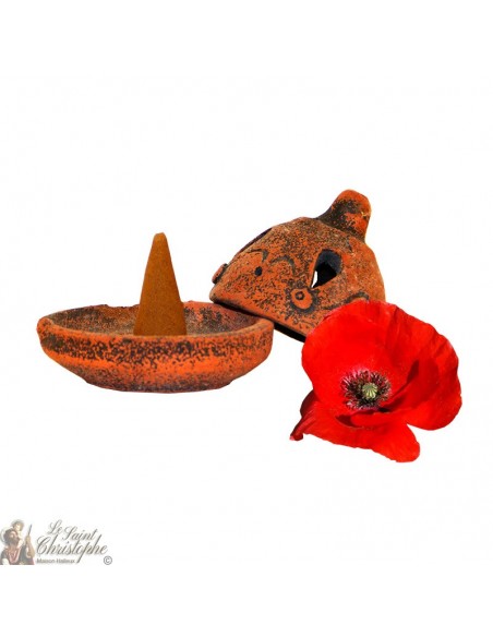 Brûle-encens artisanal - Opium