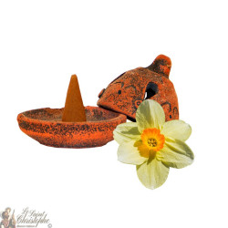 Artisanal incense burner - Narcissus