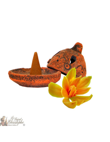 Artisanal incense burner - Chempaka