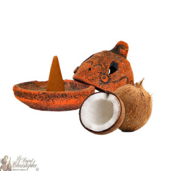 Artisanal incense burner - Coconut