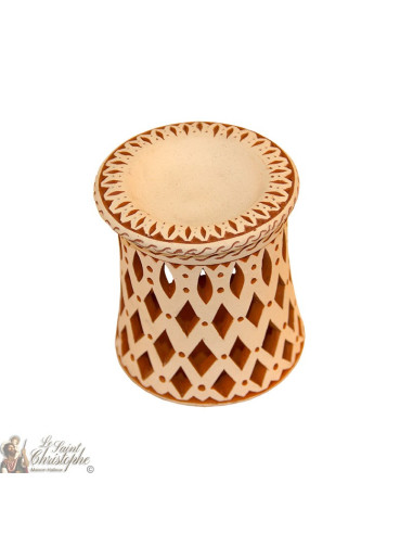 Bruciatore a olio combustibile per fotoforesi in argilla - rombi