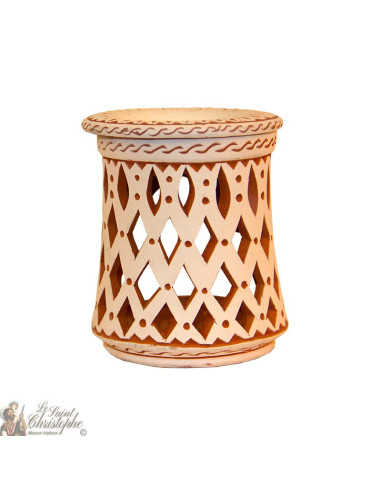 Bruciatore a olio combustibile per fotoforesi in argilla - rombi