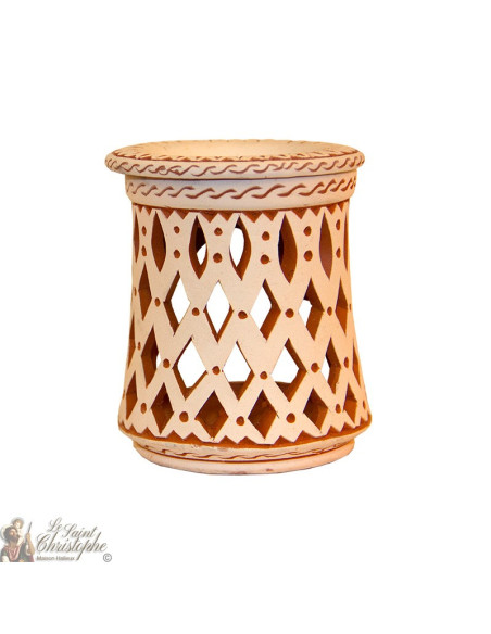 Photophor-Ölbrenner aus Ton - Rhomben