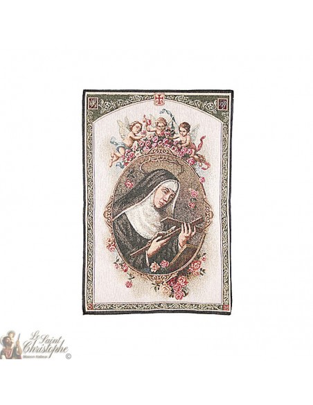 Wandteppich der Heiligen Rita - 50 x 70 cm