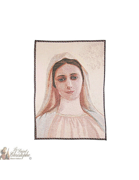 Tapisserie de la Vierge Medjugorje - 50 x 70 cm
