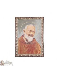 Tapestry of Padre Pio - 50 x 70 cm