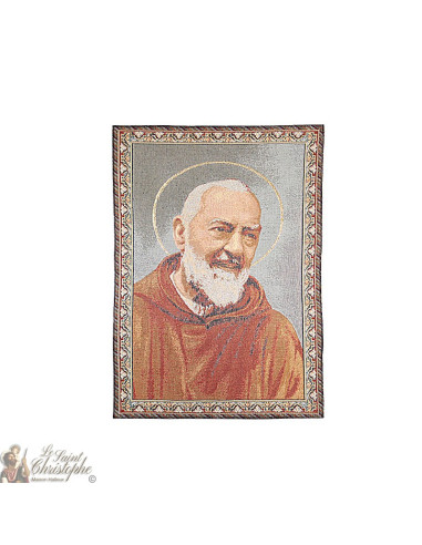 Tapisserie de Padre Pio - 50 x 70 cm