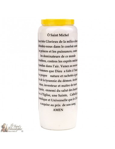 Sage Novena Candle for Saint Michael - 1