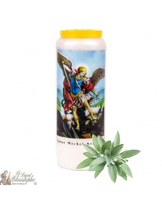Sage Novena Candle for Saint Michael - 4
