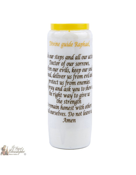 Sage Novena Candle at Saint Raphael - 2