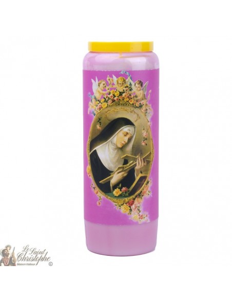 Candele Rosa Novena Santa Rita