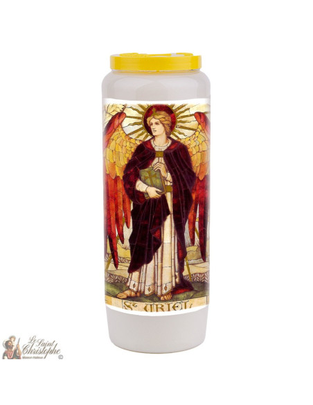 Bougie de neuvaine Saint Uriel parfumée à la sauge - 20 pièces