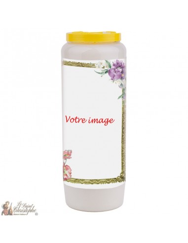 Novena candle for the deceased - customizable