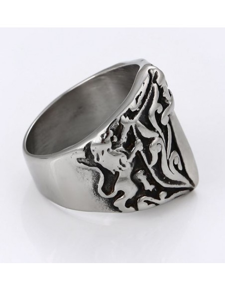 Bague croix épée - Acier inoxydable