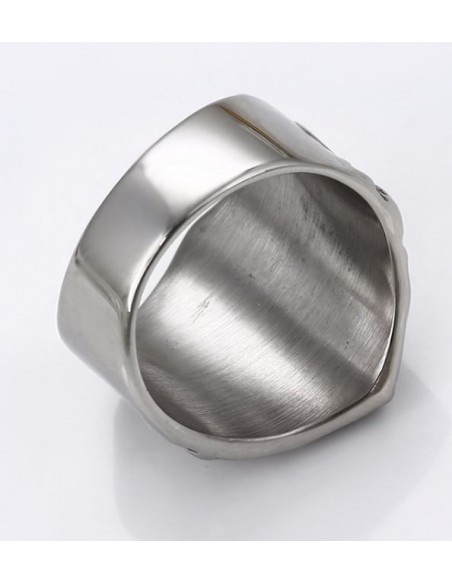 Sword cross ring - Stainless steel