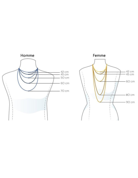 Zilveren ketting 925 - 44 cm