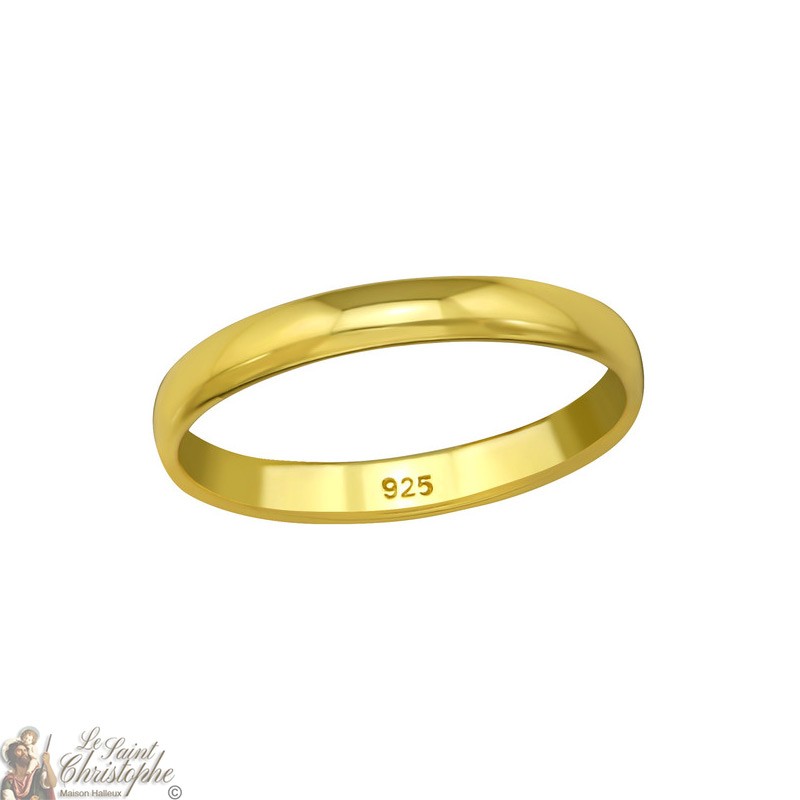 Gold-plated ring - Silver 925