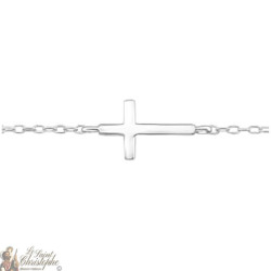 Echt Zilver 925 Kruis Armband