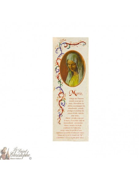 Marque-page Vierge des Pauvres de Banneux - Lot 100 pièces
