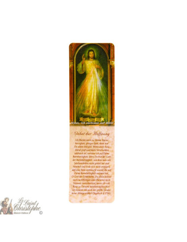 Marcador Jesucristo Misericordioso - Lote de 100 piezas