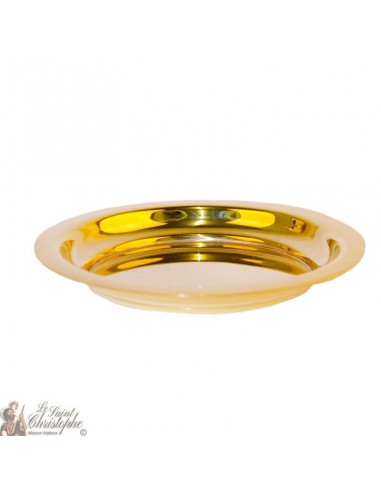 Calice e patena in rame dorato