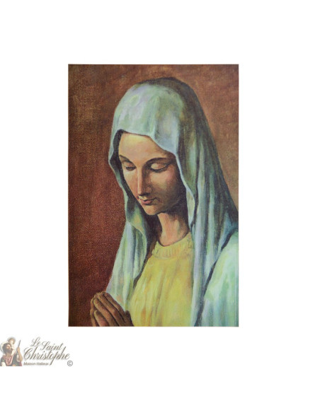 2D hologram poster Virgin of the Poor - Appearance in Banneux