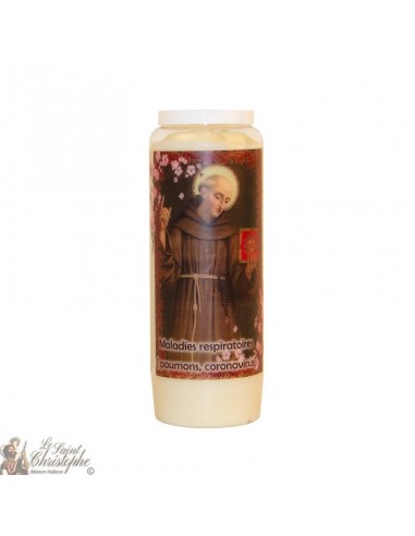 Novena Candle Saint Bernardine of Siena