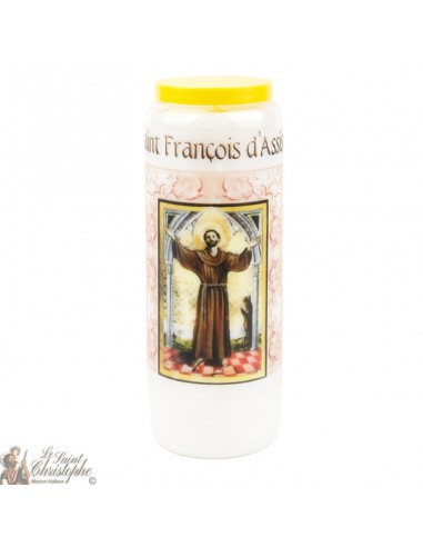 Novena Candle Saint Francis of Assisi - 2