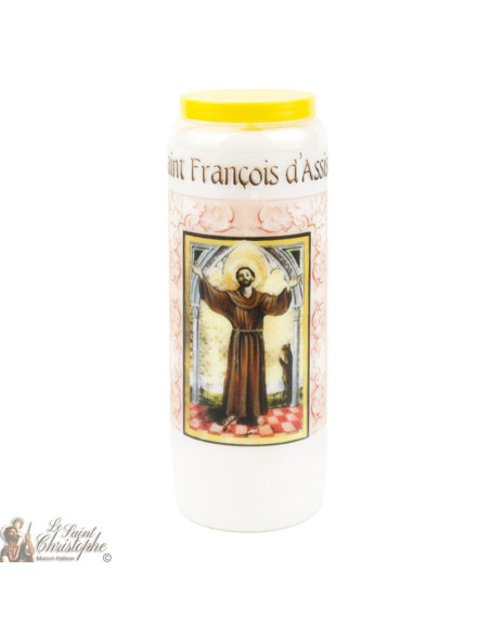 Novena Candle Saint Francisi of Assisi - 2