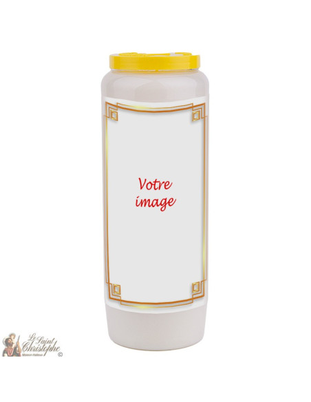 Novena candle for the deceased 1 - customizable - 20 pieces