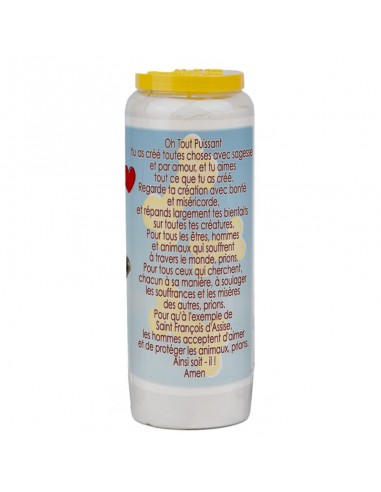 Bougie de neuvaine pour animaux 3 - carton 20 pièces