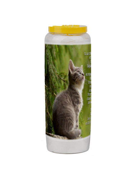 Bougie de neuvaine pour animaux 4 - carton 20 pièces