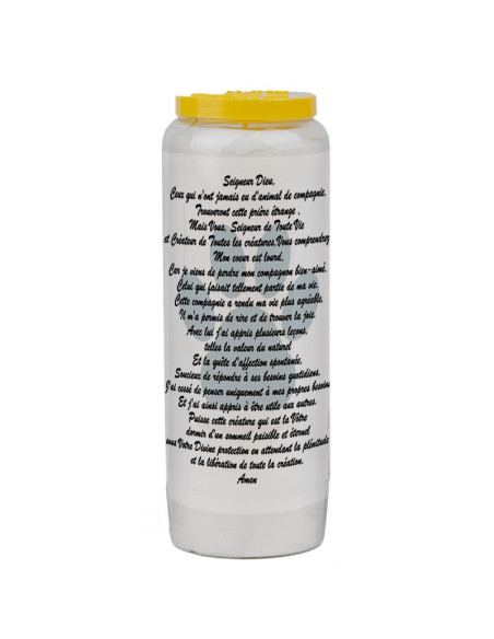 Novena candle for animals 5 - box 20 pieces