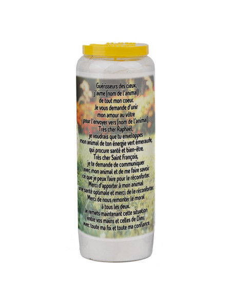 Novena candle for animals 7 - box 20 pieces
