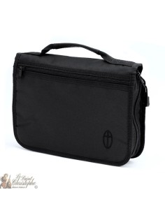 Schwarzer Bibelumschlag - Medium