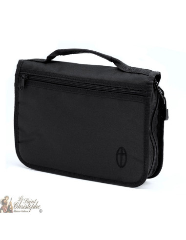 Cubierta negra de la Biblia - Medio