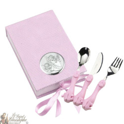 Rosa Baby-Besteck - 2