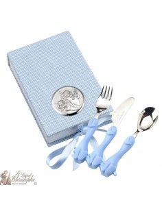 Baby cutlery set blue - 2