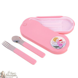 Roze babybestekenset - 3