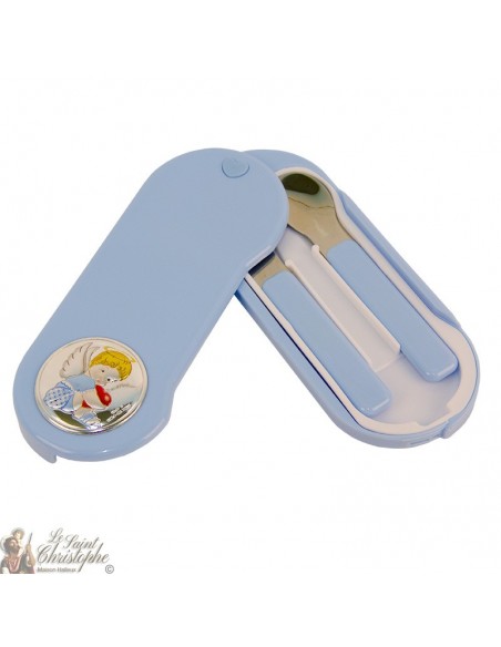 Baby-Besteck-Set blau - 3