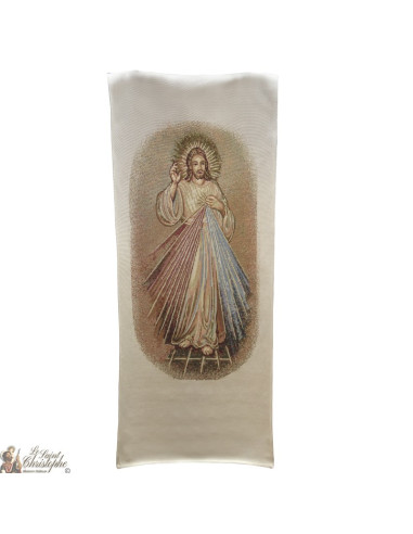 Tapestry banner of the Merciful Christ - 58 x 124 cm