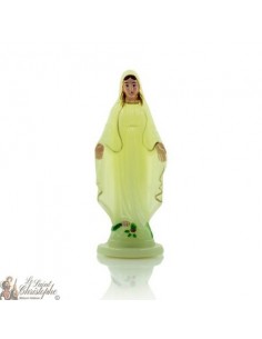 Statue fluorescente Vierge Miraculeuse - 6,5 cm
