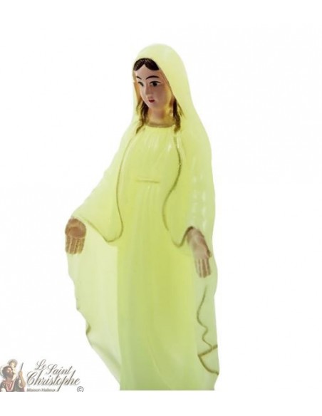 Statue fluorescente Vierge Miraculeuse - 10 cm