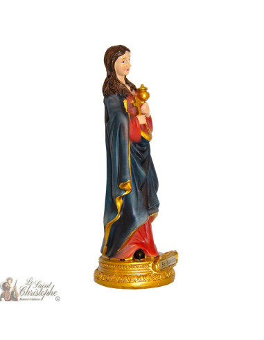 Harz-Statue der Heiligen Magdalena 15 cm