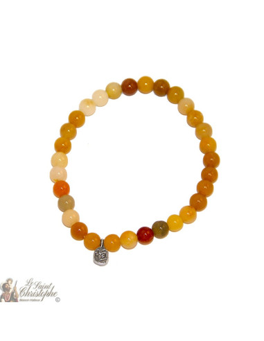 Natural stone bracelet Yellow Jade
