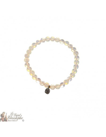 Bracciale in perline opaline