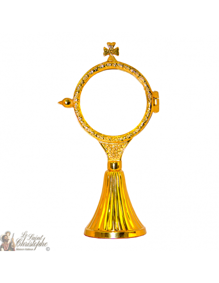 Ostensorio d'oro - arabeschi