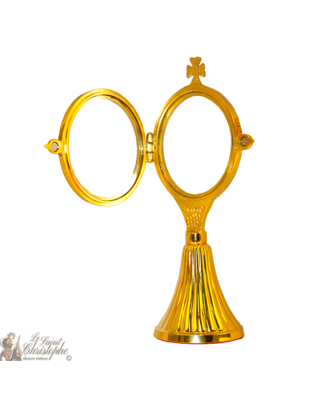 Ostensorio d'oro - arabeschi