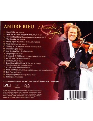 André Rieu - December Lights CD