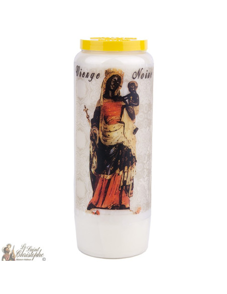 Black Madonna Novena Candle - 20 pieces